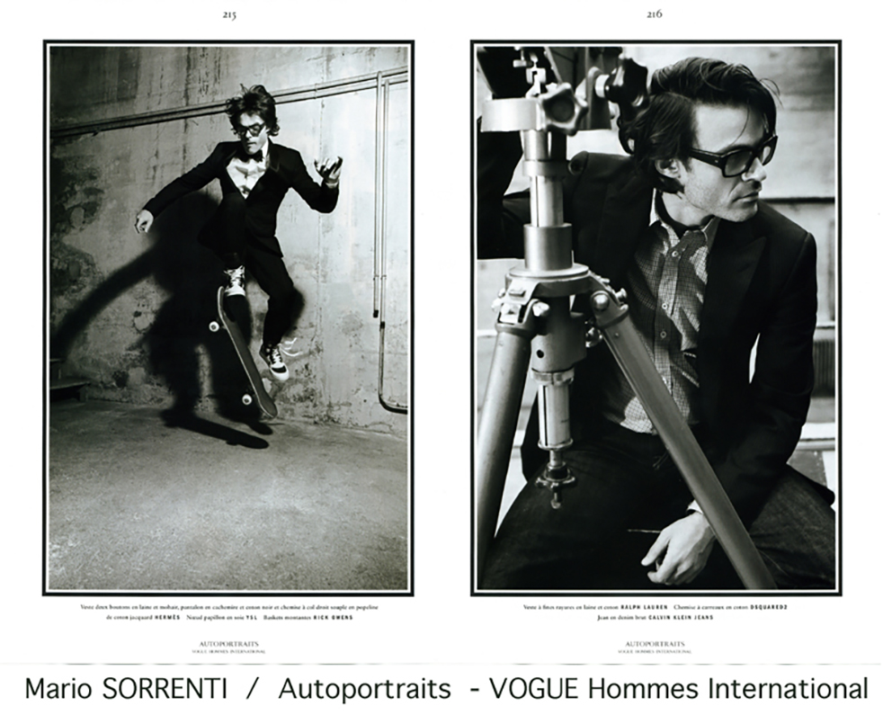 Mario Sorrenti pour Vogue Homme
